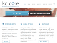 Tablet Screenshot of kansascitycore.com